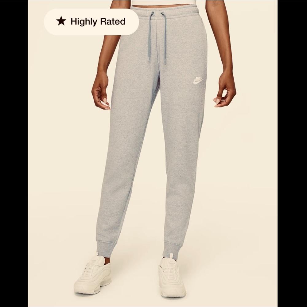 Nike grey sweatpants.